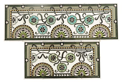 Lot 233 - THREE 19TH CENTURY MINTONS CHINA WORKS TILES...