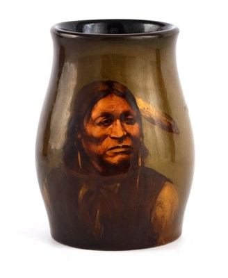 Lot 283 - A RARE 20TH CENTURY AMERICAN ROCKWOOD POTTERY...