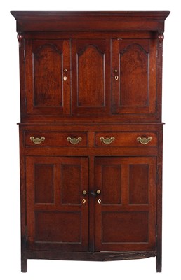 Lot 774 - A MID 18TH CENTURY UNUSUALLY SMALL OAK DUADARN...