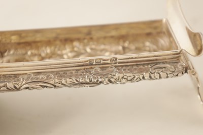 Lot 387 - A FINE VICTORIAN CROCODILE SKIN LADIES...