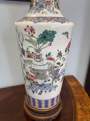 Lot 399 - A FINE PAIR OF 19TH CENTURY CHINESE FAMILLE...