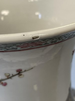 Lot 399 - A FINE PAIR OF 19TH CENTURY CHINESE FAMILLE...
