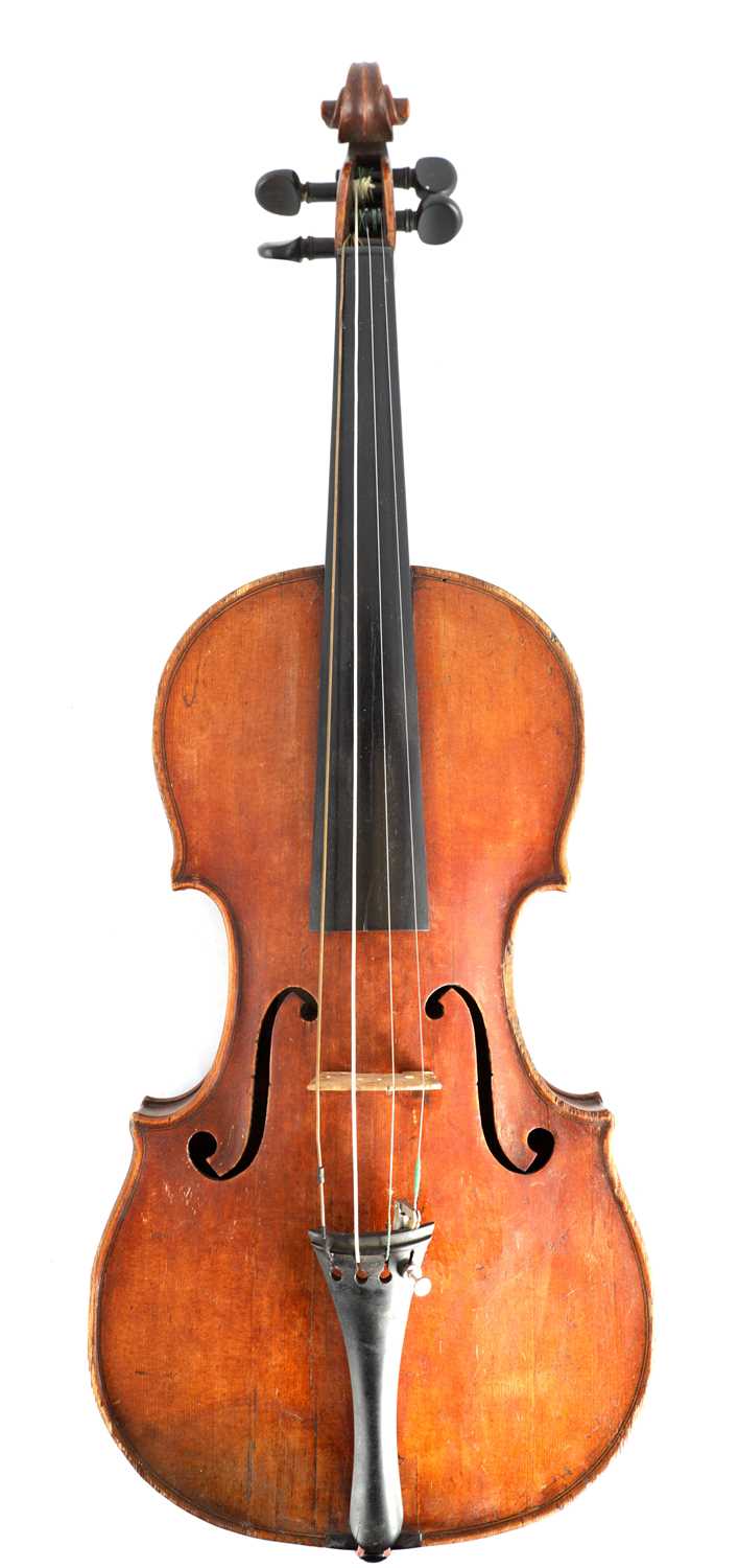 Lot 570 - A GOOD QUALITY 19TH CENTURY VIOLIN LABELLED...
