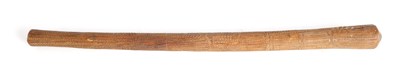 Lot 615 - A 19TH CENTURY TONGAN FIGHTING CLUB decorated...