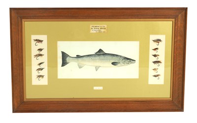 Lot 632 - AN EDWARDIAN FLY FISHING SHOP DISPLAY FOR...