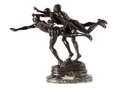 Lot 643 - 'AU BUT' AN ALFRED BOUCHER (1850-1934) LATE...