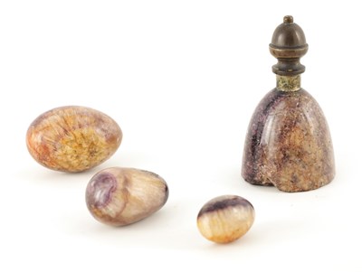 Lot 646 - A COLLECTION OF THREE BLUE JOHN EGGS OF...