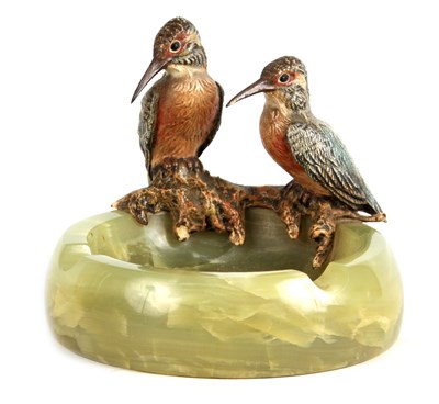 Lot 657 - AN EARLY 20TH CENTURY AUSTRIAN COLD PAINTED...