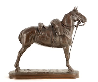 Lot 659 - EMMANUEL FREMIET 1824-1910 A LATE 19TH CENTURY...