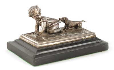 Lot 669 - AN UNUSUAL 19TH CENTURY W.M.F. SILVERED METAL...