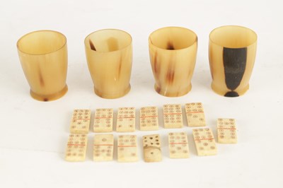 Lot 710 - A 19TH CENTURY SET OF 13 BONE PRISONER OF WAR...