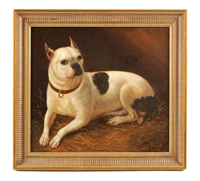 Lot 748 - HUBERT HUNARD A 19TH CENTURY OIL ON CANVAS A...