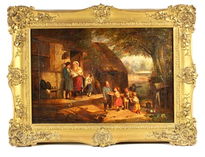 Lot 773 - A LATE GEORGIAN OIL ON CANVAS IN THE MANNER OF...