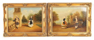 Lot 774 - ERNEST GUSTAVE GIRARDOT (1840-1904) A PAIR OF...