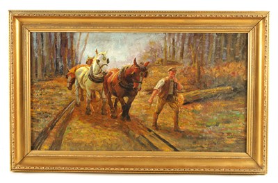 Lot 780 - E. RICHARDSON AN EARLY 20TH CENTURY OIL ON...