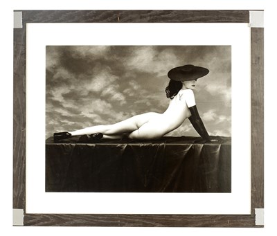 Lot 813 - ARR BOB CARLOS CLARKE PRINT OF NUDE LADY...