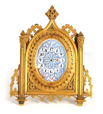 Lot 841 - ATT. THOMAS COLE A 19TH CENTURY GILT BRASS...