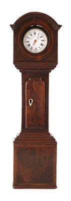 Lot 892 - A GEORGE III INLAID MAHOGANY POCKET WATCH...