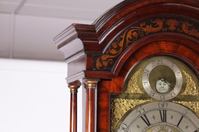 Lot 895 - THOMAS WALLER, PRESTON A GEORGE II BURR WALNUT...