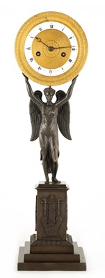 Lot 912 - BADIER A’PARIS A REGENCY FRENCH 8-DAY EMPIRE...