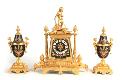 Lot 919 - A LATE 19th CENTURY FRENCH EGYPTIAN STYLE...