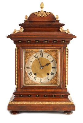 Lot 945 - A LATE 19TH CENTURY GERMAN WALNUT ORMOLU...
