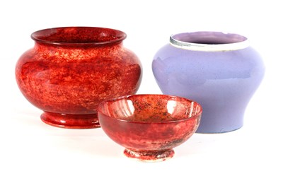 Lot 96 - A MOORCROFT LARGE BULBOUS FOOTED BOWL...