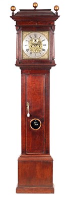 Lot 927 - JOHN WHITEHURST,  CONGLETON  A MID 18TH CENTURY OAK EIGHT-DAY LONGCASE CLOCK