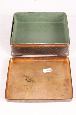 Lot 113 - A LARGE JAPANESE MEIJI PERIOD MIXED METAL INLAID IRON BOX