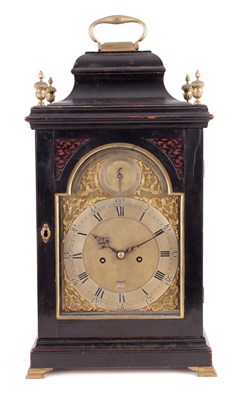 Lot 785 - HUGH GORDON, ABERDEEN  A GEORGE III SCOTTISH DOUBLE FUSEE VERGE BRACKET CLOCK