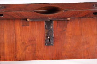 Lot 984 - A RARE GEORGE I KINGWOOD CONCERTINA ACTION CARD TABLE