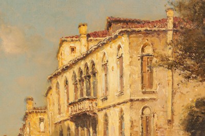 Lot 747 - ANTOINE BOUVARD (1870-1956)  A LARGE EARLY 20TH CENTURY OIL ON CANVAS