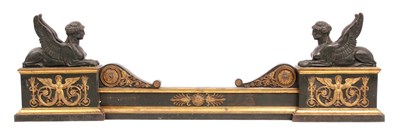 Lot 286 - A REGENCY BRONZE AND ORMOLU MOUNTED ADJUSTABLE...
