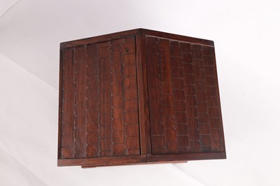 Lot 909 - A SMALL ENGLISH LATE 19TH CENTURY ROSEWOOD TRIPLE FUSEE EIGHT BELL QUARTER CHIMING BRACKET CLOCK