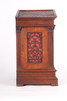 Lot 909 - A SMALL ENGLISH LATE 19TH CENTURY ROSEWOOD TRIPLE FUSEE EIGHT BELL QUARTER CHIMING BRACKET CLOCK