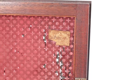 Lot 909 - A SMALL ENGLISH LATE 19TH CENTURY ROSEWOOD TRIPLE FUSEE EIGHT BELL QUARTER CHIMING BRACKET CLOCK