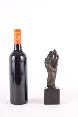 Lot 536 - AUGUSTE RODIN 1840 - 1917.  A PATINATED BRONZE SCULPTURE