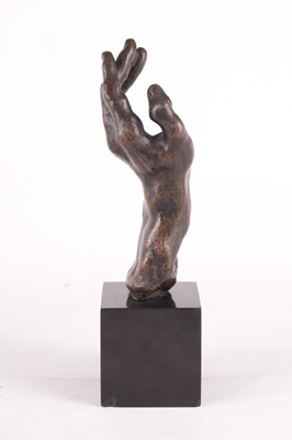 Lot 536 - AUGUSTE RODIN 1840 - 1917.  A PATINATED BRONZE SCULPTURE