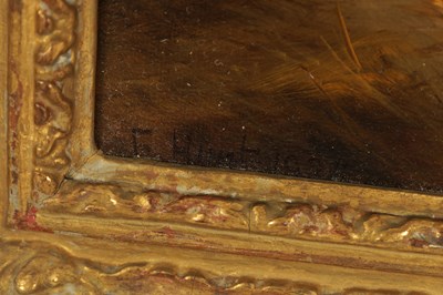 Lot 718 - EDGAR HUNT (1876-1953) OIL ON CANVAS