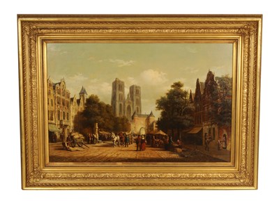 Lot 744 - ANDRIES SCHEERBOOM (1832-1880) 19TH CENTURY CONTINENTAL OIL ON CANVAS