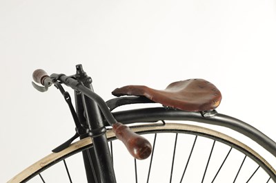 Lot 100 - A LATE 19TH CENTURY PENNY FARTHING BICYCLE WITH 52” WHEEL
