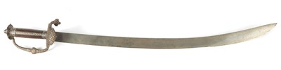 Lot 354 - AN EARLY 17TH CENTURY ENGLISH SILVER ENCRUSTED HANGER