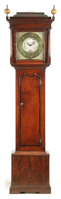 Lot 1186 - WILLIAM NEWBY, KENDAL  A LATE 18TH CENTURY OAK 30HR LONGCASE CLOCK