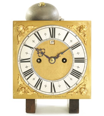 Lot 54 - THOMAS TOMPION, LONDINI. AN IMPORTANT AND RARE PRE NUMBERED CHARLES II FIGURED WALNUT DUTCH STRIKING BRACKET CLOCK