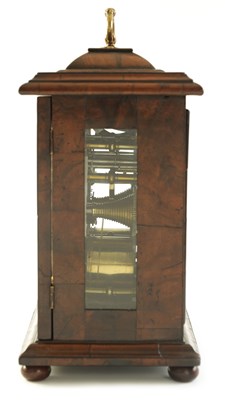 Lot 54 - THOMAS TOMPION, LONDINI. AN IMPORTANT AND RARE PRE NUMBERED CHARLES II FIGURED WALNUT DUTCH STRIKING BRACKET CLOCK