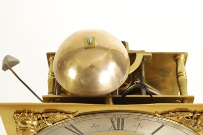 Lot 91 - HENRICUS HARPUR, LONDINI. A VERY EARLY CHARLES II EBONY VENEERED BASKET TOP TABLE CLOCK