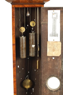 Lot 35 - WILLIAM SPEAKMAN, LONDINI FECIT. A WILLIAM AND MARY 10" OYSTER VENEERED WALNUT AND PARQUETRY LONGCASE CLOCK