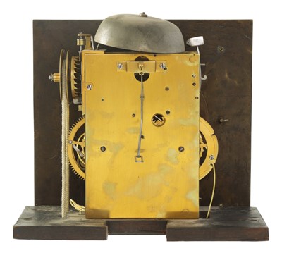 Lot 35 - WILLIAM SPEAKMAN, LONDINI FECIT. A WILLIAM AND MARY 10" OYSTER VENEERED WALNUT AND PARQUETRY LONGCASE CLOCK