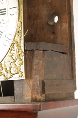 Lot 764 - THOMAS OGDEN, HALIFAX. A RARE GEORGE II WORLD TIME DIAL MAHOGANY LONGCASE CLOCK