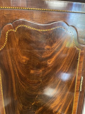 Lot 764 - THOMAS OGDEN, HALIFAX. A RARE GEORGE II WORLD TIME DIAL MAHOGANY LONGCASE CLOCK